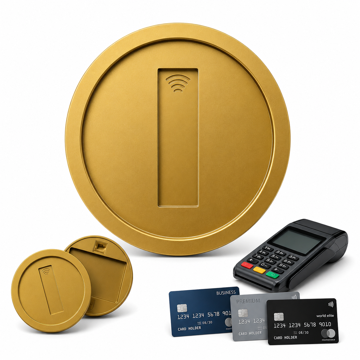 The Nostalgia Coin™ | Tap-to-Pay Card Holder