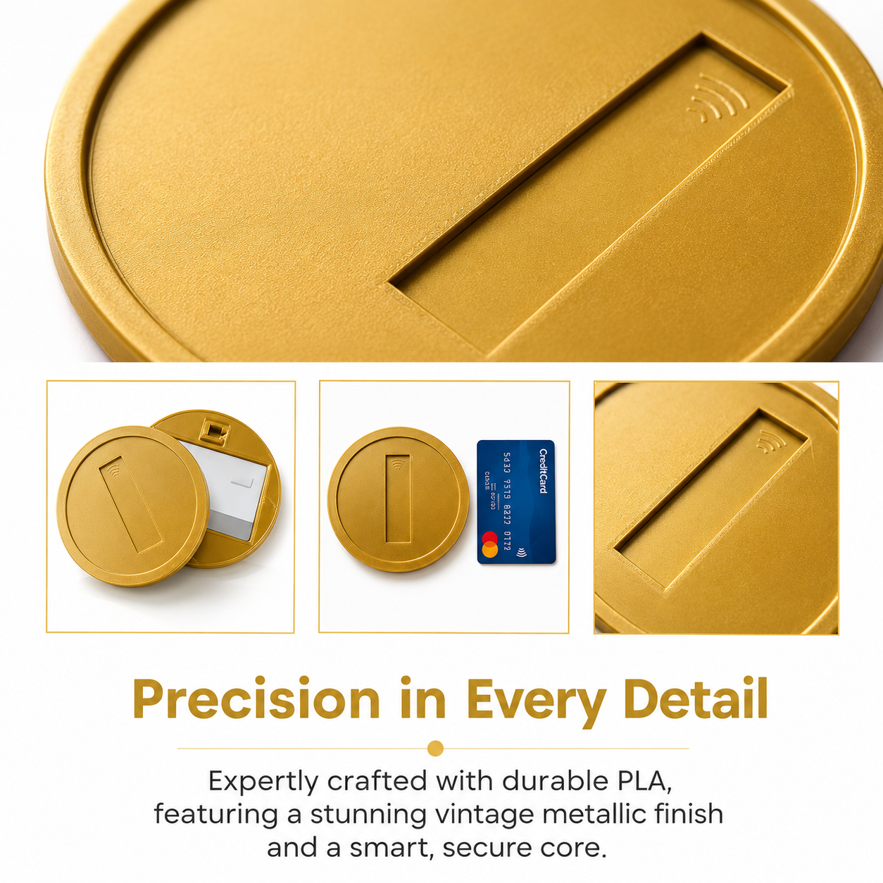 The Nostalgia Coin™ | Tap-to-Pay Card Holder